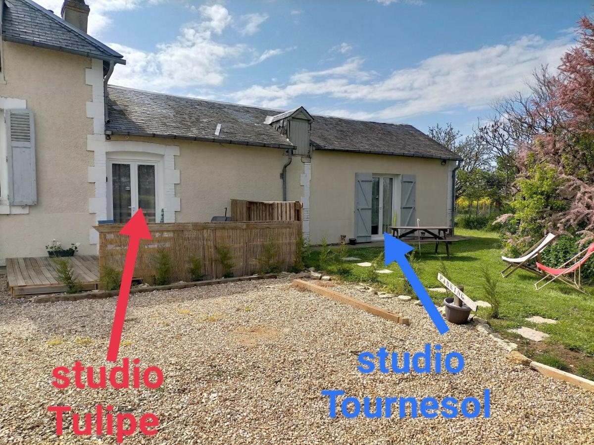 Studio " Tournesol " Au Coeur Du Berry Les Bordes Exterior photo